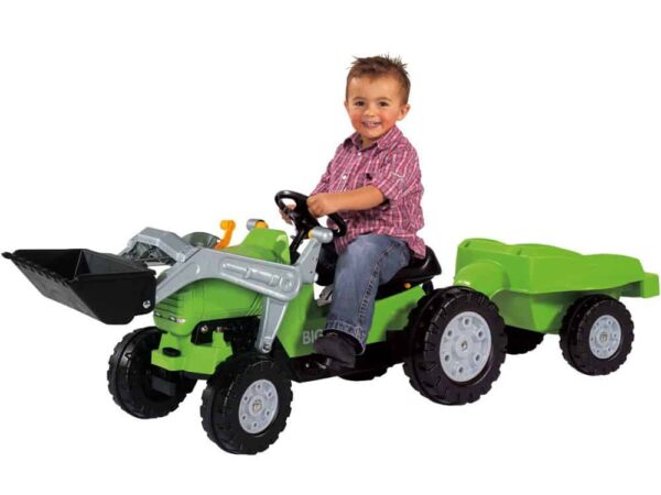 Big Jimmy Pedal Tractor Loader plus Trailer
