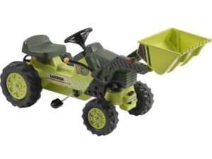 Kalee Kids Pedal Tractor with Loader Green