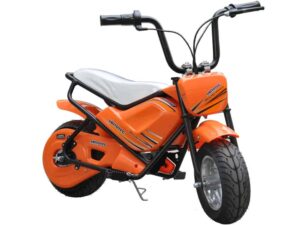 MotoTec 24v Electric Mini Bike Orange