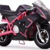 MotoTec Cali 36v Electric Pocket Bike Pink