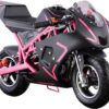 MotoTec Cali Gas Pocket Bike 40cc 4-Stroke Pink