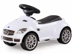 Rastar Mercedes SLK 55 AMG Foot To Floor White