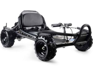 MotoTec SandMan Go Kart 49cc Black