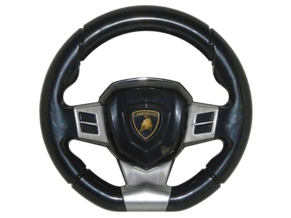 rc lamborghini with steering wheel