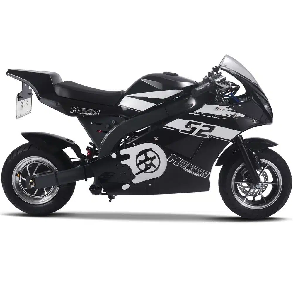 MotoTec 1000w 48v Electric Superbike Black_5