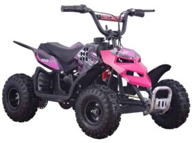 MotoTec 24v 250w ATV Mini Monster v1 Pink