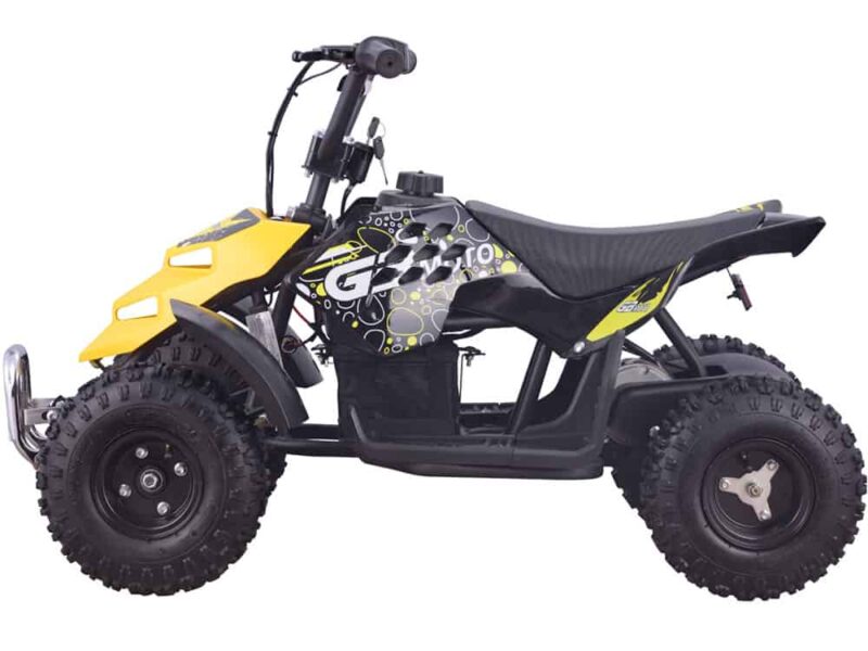 MotoTec 24v 250w ATV Mini Monster v1 Yellow_5