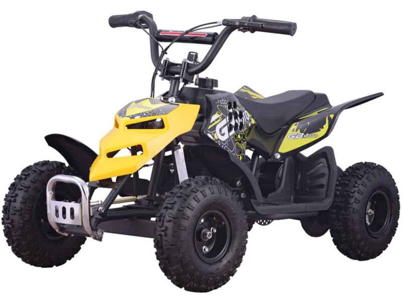 MotoTec 24v 250w ATV Mini Monster v1 Yellow_6