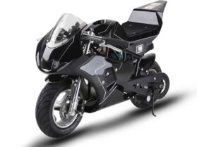 MotoTec 36v 500w Electric Pocket Bike GP Black_2