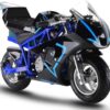 MotoTec 36v 500w Electric Pocket Bike GP Blue