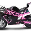 MotoTec 36v 500w Electric Pocket Bike GP Pink_3