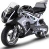 MotoTec 36v 500w Electric Pocket Bike GP White_4