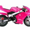MotoTec GBmoto Gas Pocket Bike 40cc 4-Stroke Pink_2