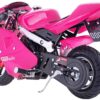 MotoTec GBmoto Gas Pocket Bike 40cc 4-Stroke Pink_6