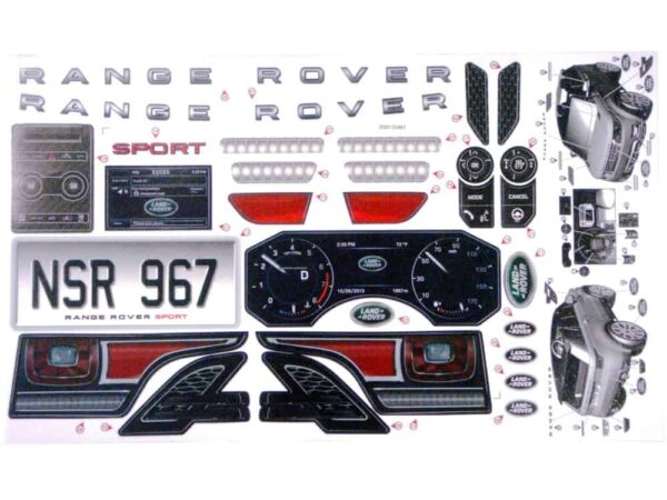 Feber Range Rover Sticker Kit