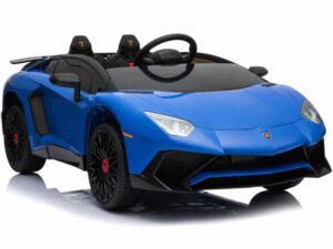 Mini Moto Lamborghini 12v Blue (2.4ghz RC)