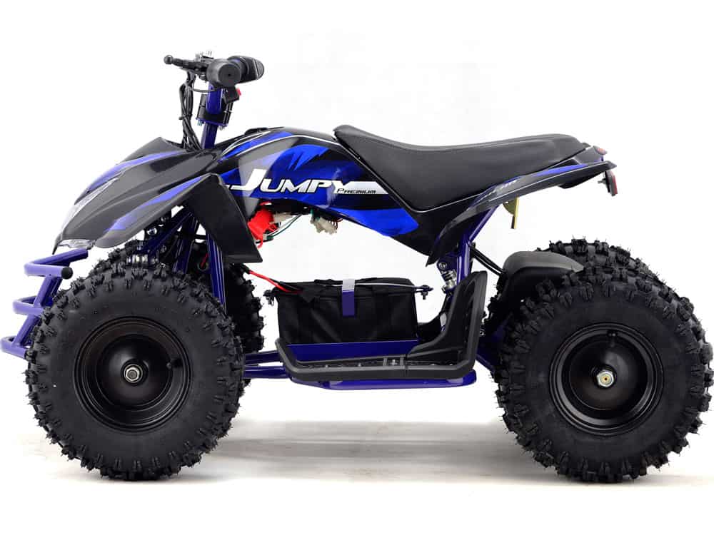 MotoTec 24v Mini Quad Titan v5 Blue Toy Store Discount