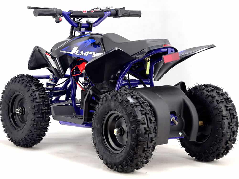 MotoTec 24v Mini Quad Titan v5 Blue Toy Store Discount
