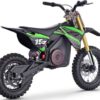 MotoTec 36v Pro Electric Dirt Bike 1000w Lithium Green_3