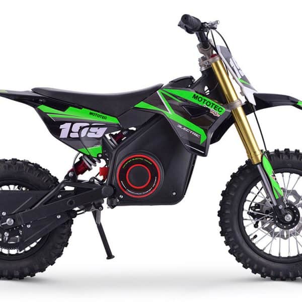 MotoTec 36v Pro Electric Dirt Bike 1000w Lithium Green Toy Store Discount