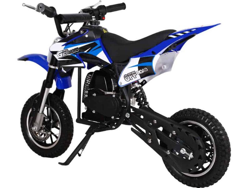 MotoTec 49cc GB Dirt Bike Blue_2