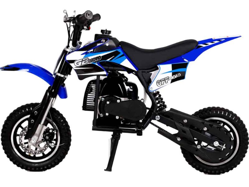 MotoTec 49cc GB Dirt Bike Blue_3