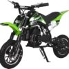 MotoTec 49cc GB Dirt Bike Green
