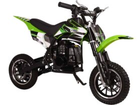 MotoTec 49cc GB Dirt Bike Green_2