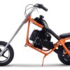 MotoTec 49cc Gas Mini Chopper Orange_3
