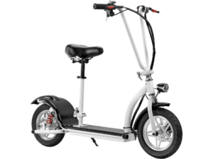 MotoTec 36v 350w Lithium Folding Electric Scooter White