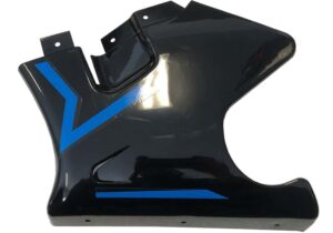 MotoTec Electric Pocket Bike Left Fairing Blue