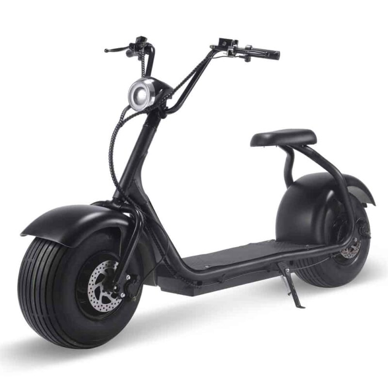 MotoTec Fat Tire 60v 18ah 2000w Lithium Electric Scooter Black_4