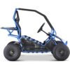 MotoTec Maverick Go Kart 36v 500w Blue_2