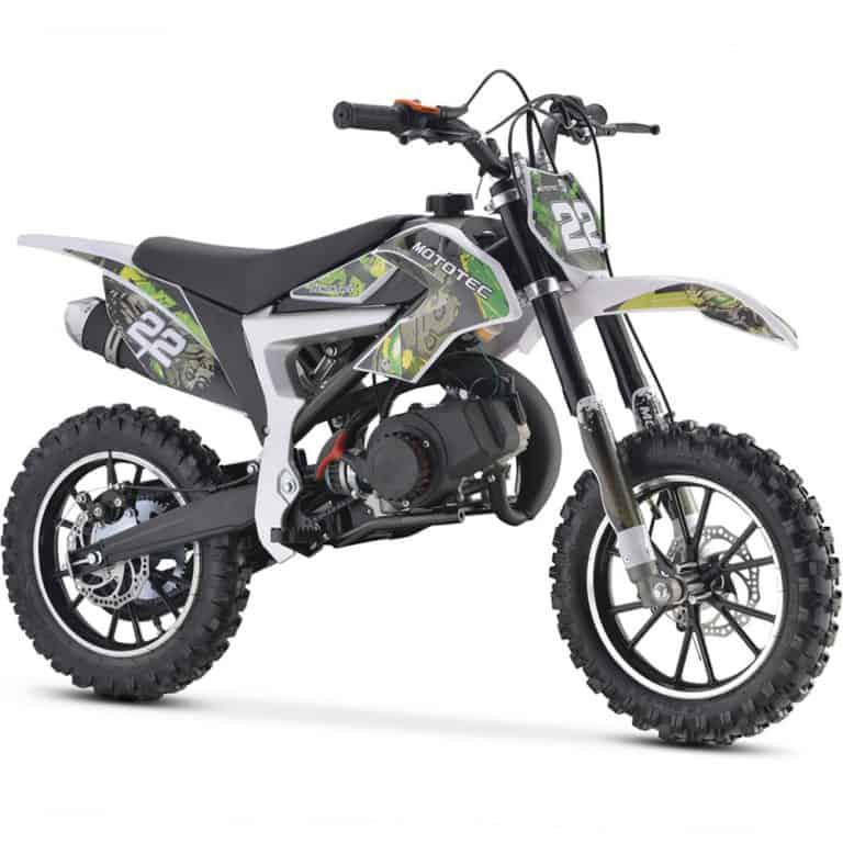 MotoTec Demon 40cc 4Stroke Kids Gas Dirt Bike Green Toy Store Discount
