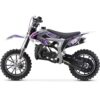 MotoTec 50cc Demon Kids Gas Dirt Bike Purple_4