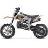 MotoTec 50cc Demon Kids Gas Dirt Bike Yellow_4