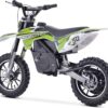 MotoTec 24v 500w Gazella Electric Dirt Bike Green_4