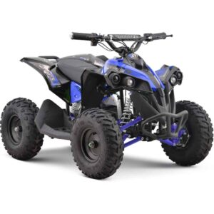 MotoTec 36v 500w Renegade Shaft Drive Kids ATV Blue