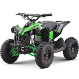 MotoTec 36v 500w Renegade Shaft Drive Kids ATV Green_3