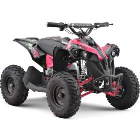 MotoTec 36v 500w Renegade Shaft Drive Kids ATV Pink