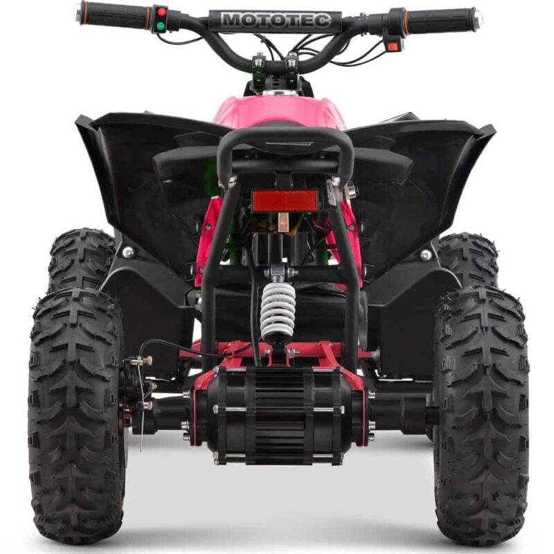 MotoTec 36v 500w Renegade Shaft Drive Kids ATV Pink_6