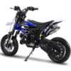 MotoTec Hooligan 60cc 4-Stroke Gas Dirt Bike Black_4