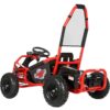 MotoTec Mud Monster Kids Electric 48v 1000w Go Kart Full Suspension Red_6