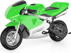 MotoTec Phantom Gas Pocket Bike 49cc 2-Stroke Green_2