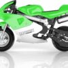 MotoTec Phantom Gas Pocket Bike 49cc 2-Stroke Green_6