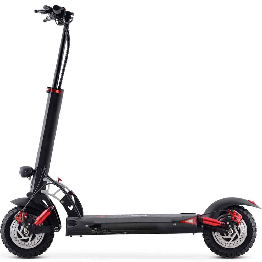 MotoTec Thor 60v 2400w Lithium Electric Scooter Black Toy Store Discount