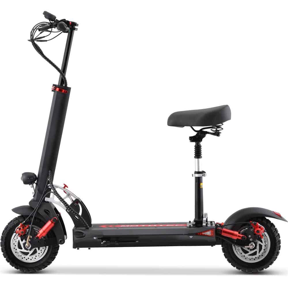 MotoTec Thor 60v 2400w Lithium Electric Scooter Black Toy Store Discount