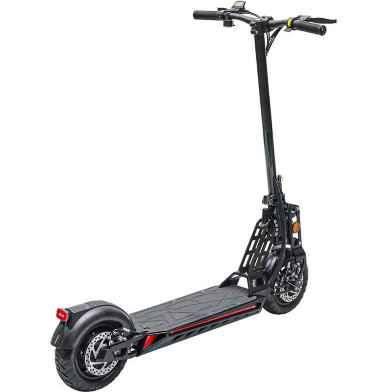 MotoTec Free Ride 48v 600w Lithium Electric Scooter Black_5