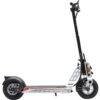MotoTec Free Ride 48v 600w Lithium Electric Scooter Silver_3