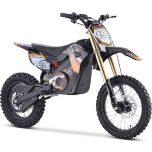 MotoTec 48v Pro Electric Dirt Bike 1500w Lithium Orange